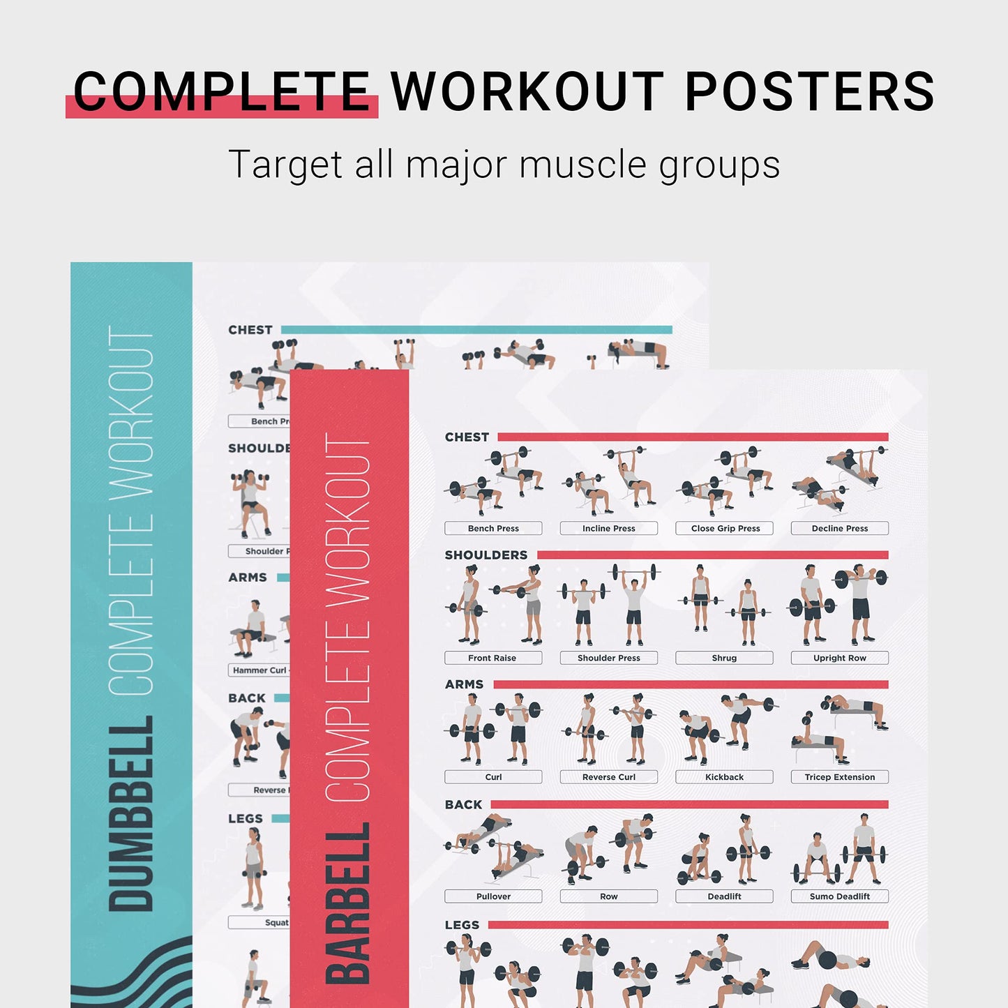 Póster fitness para entrenamiento en casa – Tu gimnasio, en la pared