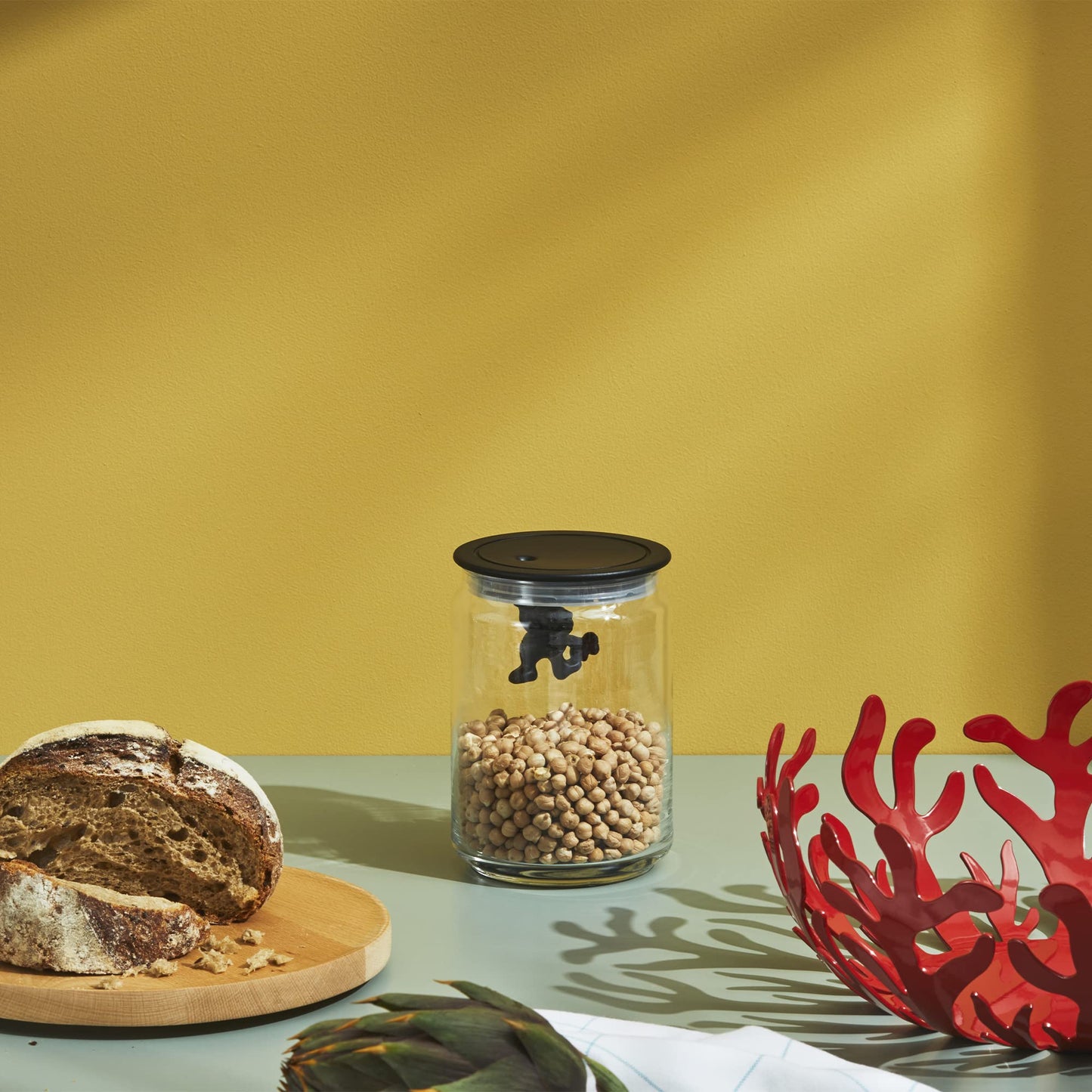 Tarro Alessi Gianni – El Hombrecillo que se Cuelga de la Tapa