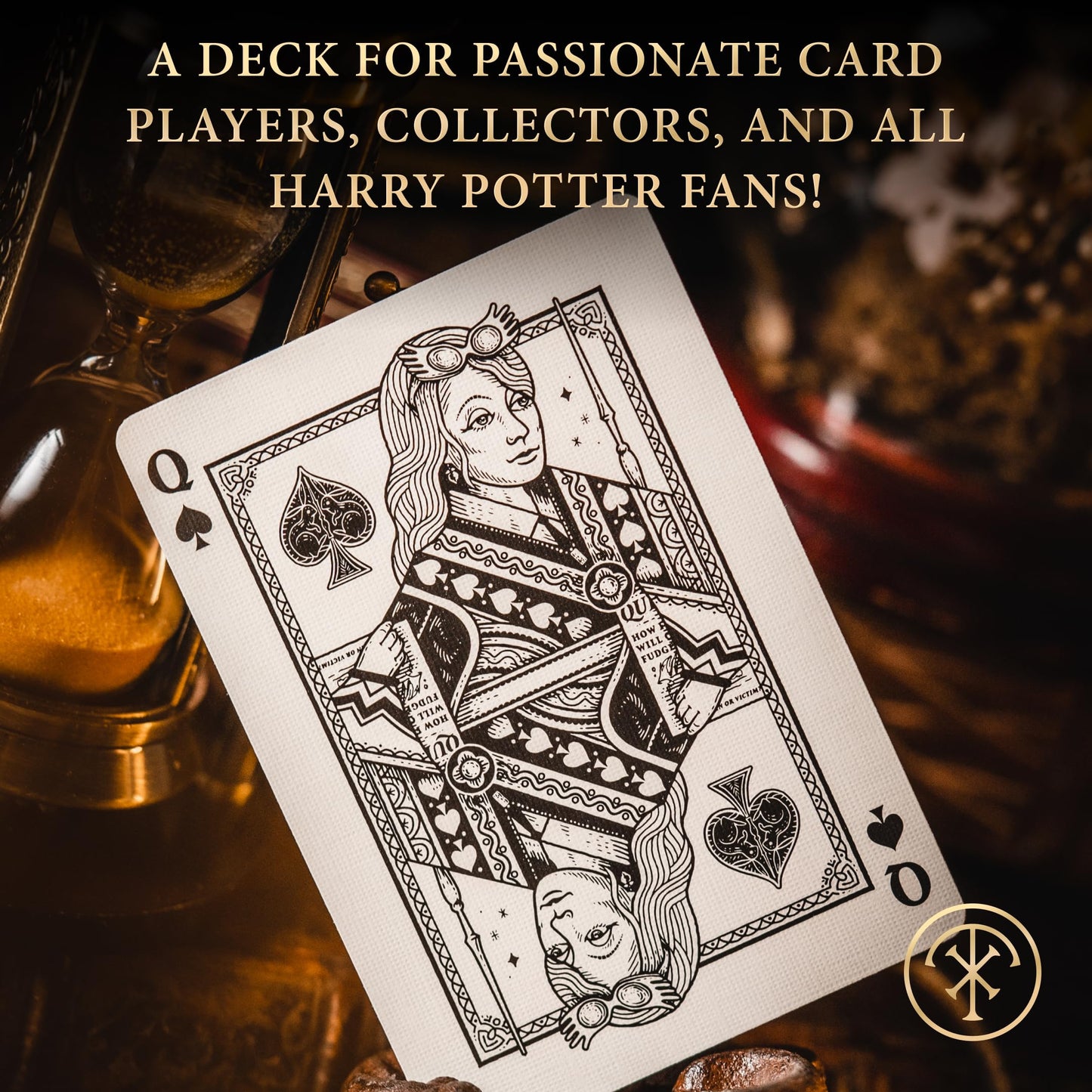Baraja premium Harry Potter – Juego de cartas con hechizo