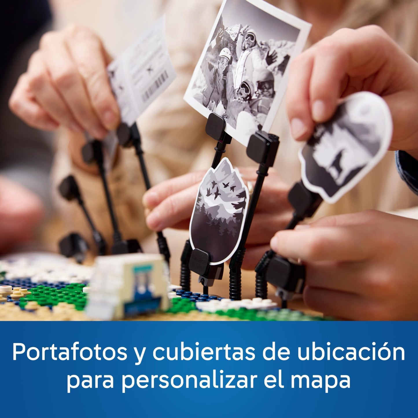 Momentos de Viaje LEGO – Construid juntos un mapamundi lleno de recuerdos