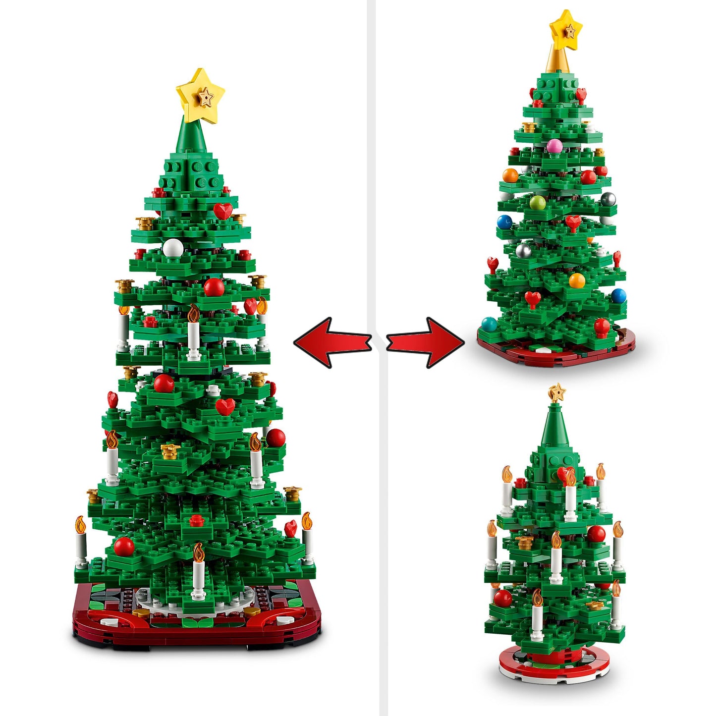 Árbol de Navidad LEGO – Dos árboles, mil sonrisas navideñas