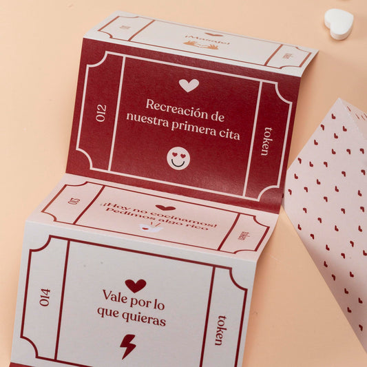 Vales para parejas – 20 formas de decir te quiero