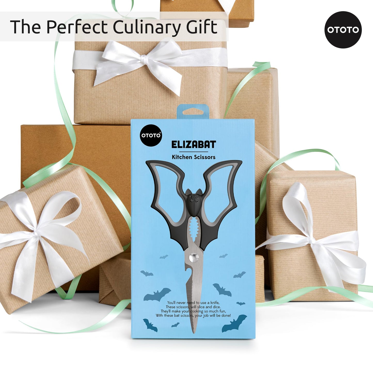 Tijeras Elizabat – Murciélago vampírico en tu cocina