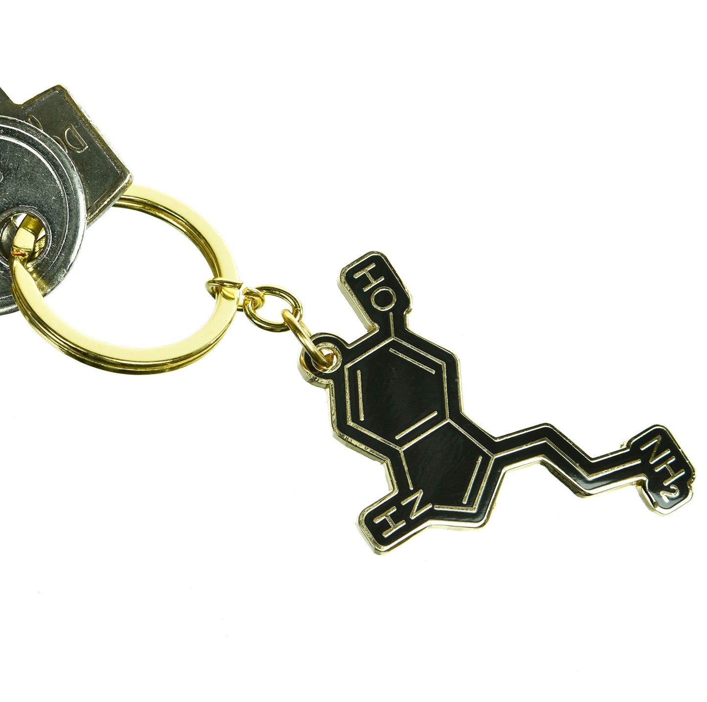 Llavero molécula serotonina – La felicidad siempre contigo