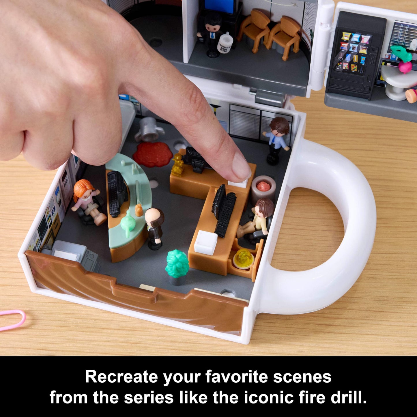 The Office mini– Taza con escenario escondido
