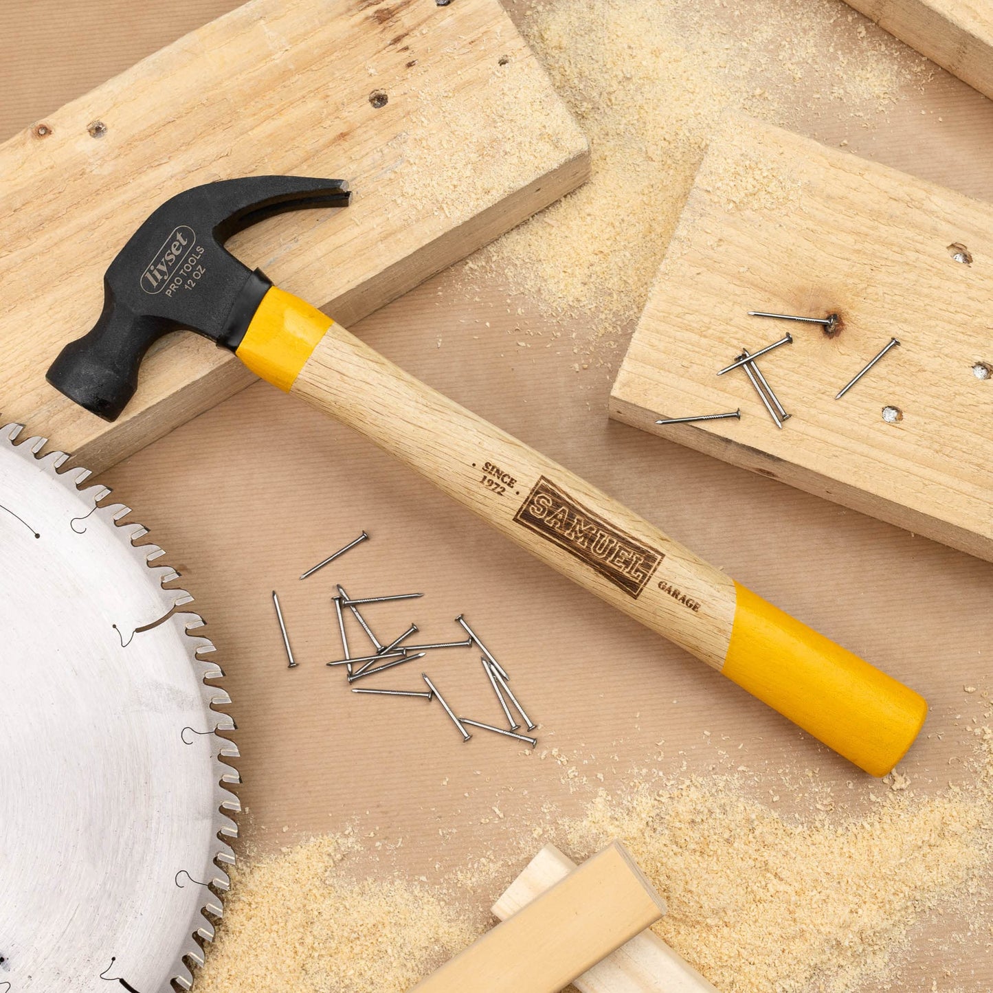Martillo personalizado – Golpea con estilo y con nombre