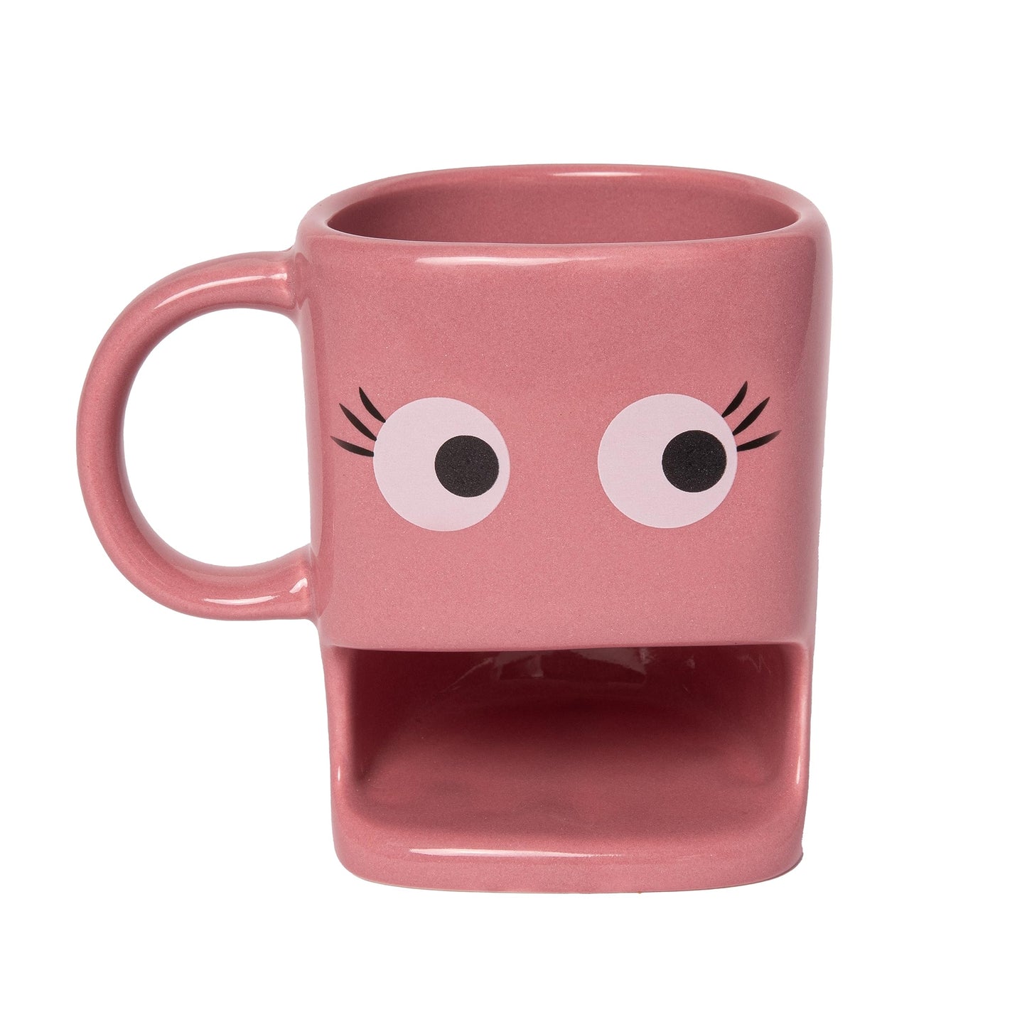 Taza ojitos dulceros – Café arriba, galletas abajo