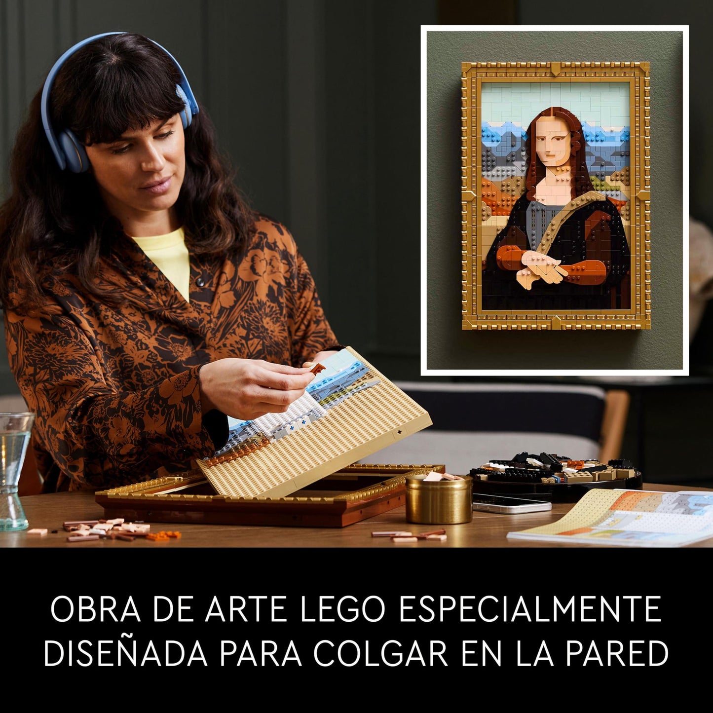 LEGO Art Mona Lisa – Clásico del arte en bloques