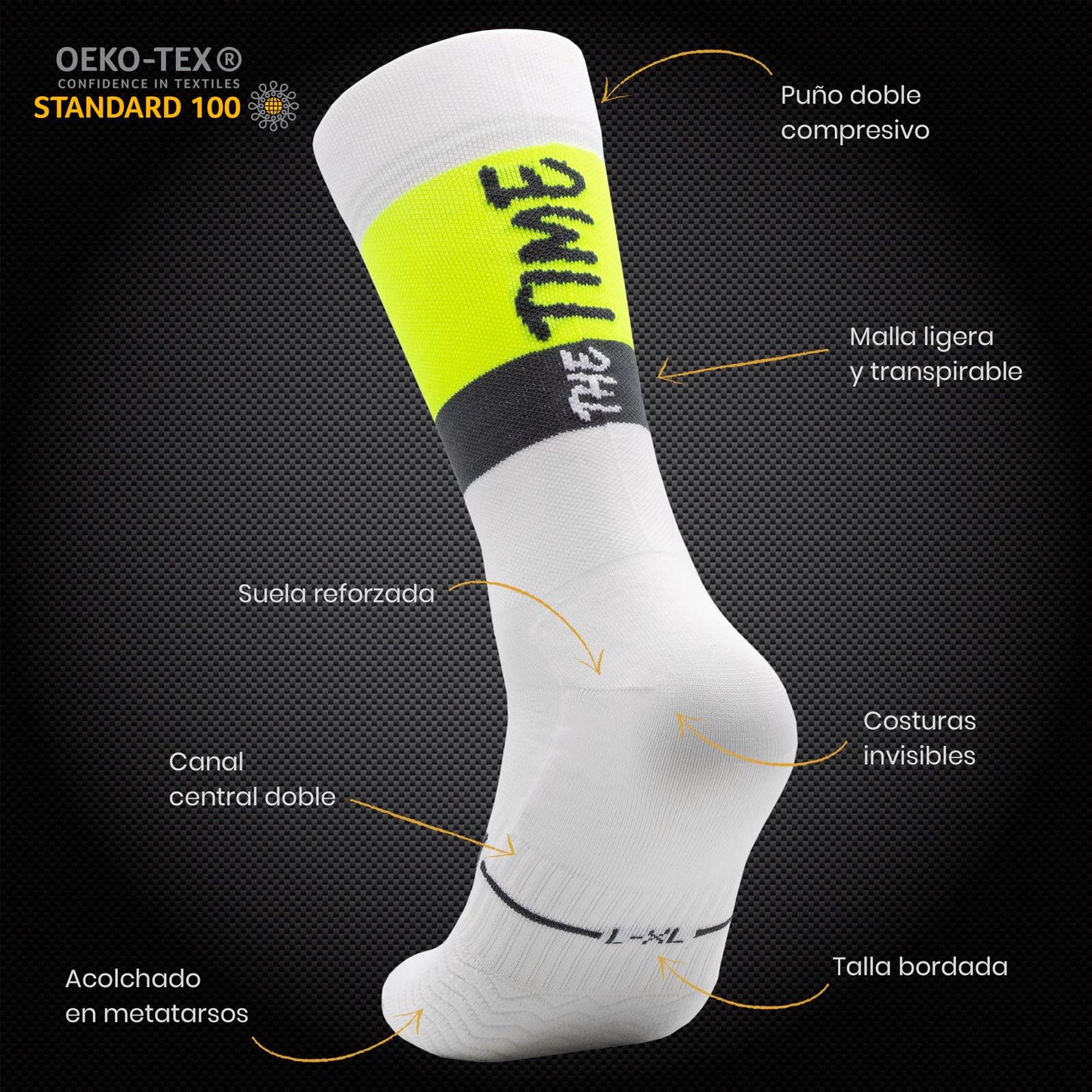Calcetines ciclismo – Estilo pro para pedalear más