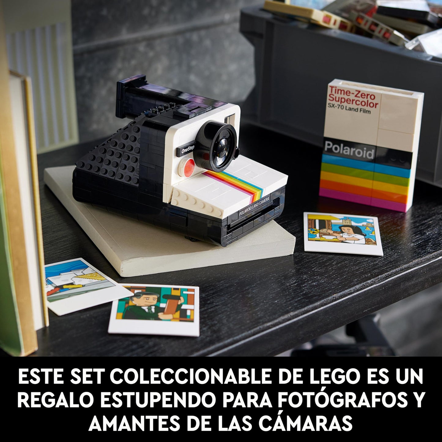 LEGO Ideas cámara Polaroid – Captura recuerdos en piezas