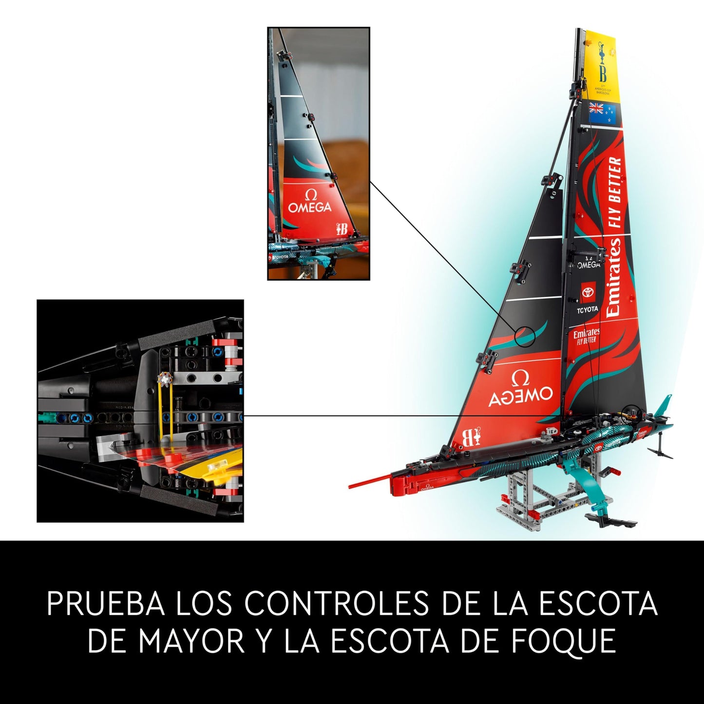 LEGO Yate Emirates – Maqueta náutica Team New Zealand AC75