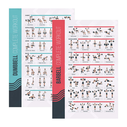 Póster fitness para entrenamiento en casa – Tu gimnasio, en la pared