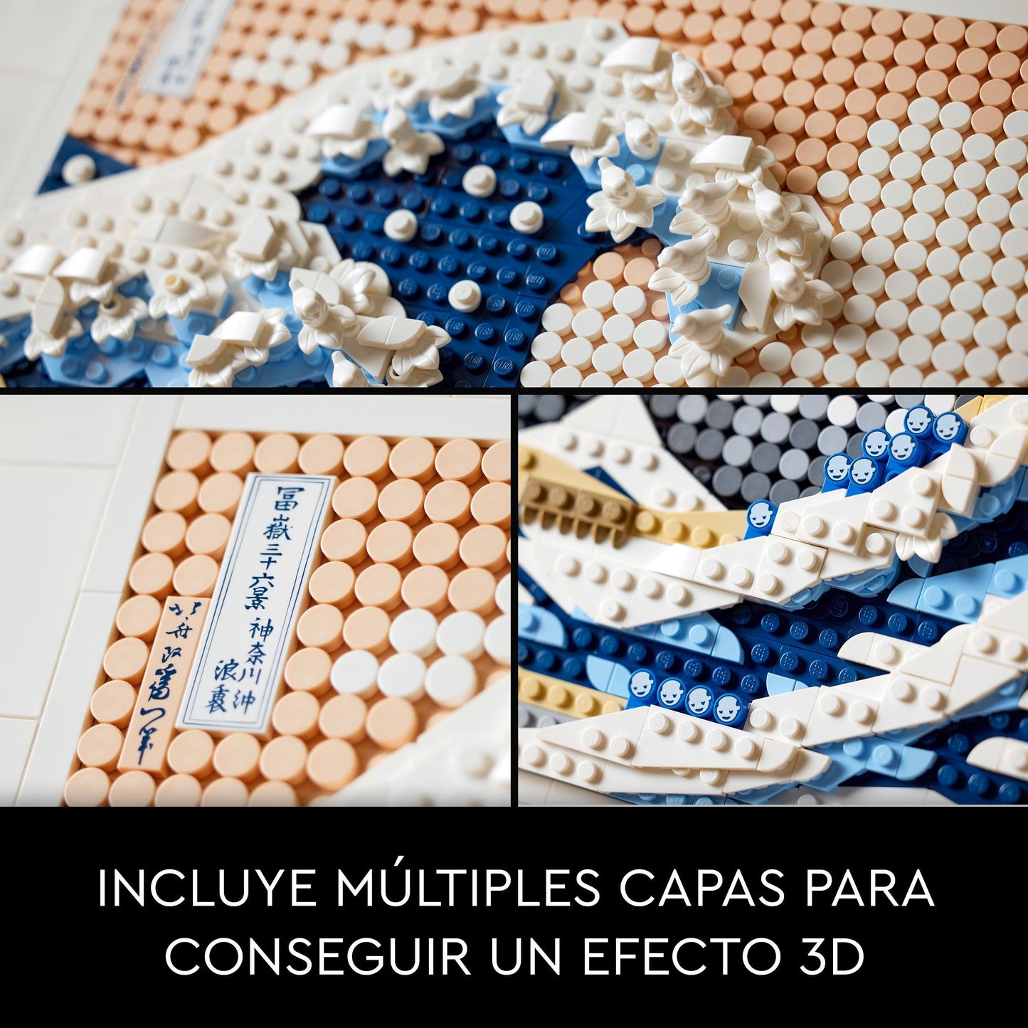 LEGO Art 'La Gran Ola' – Da vida a la obra maestra en 3D