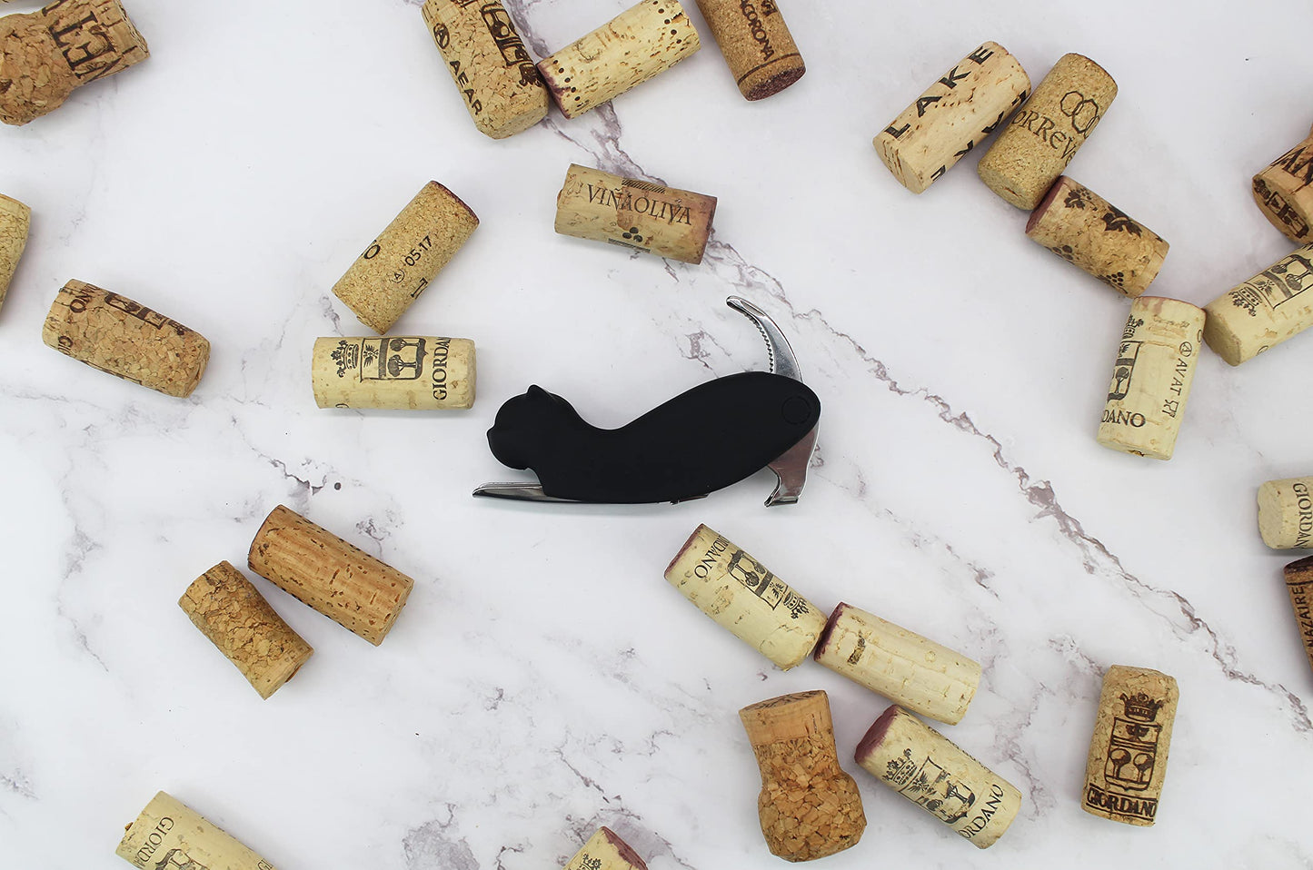 Sacacorchos y abridor gato – Tu sommelier de cuatro patas