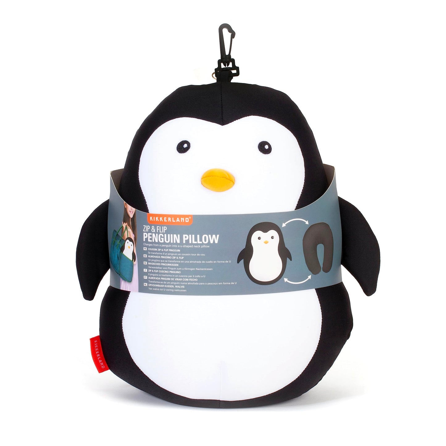 PingüiFlip – De peluche a almohada en un giro