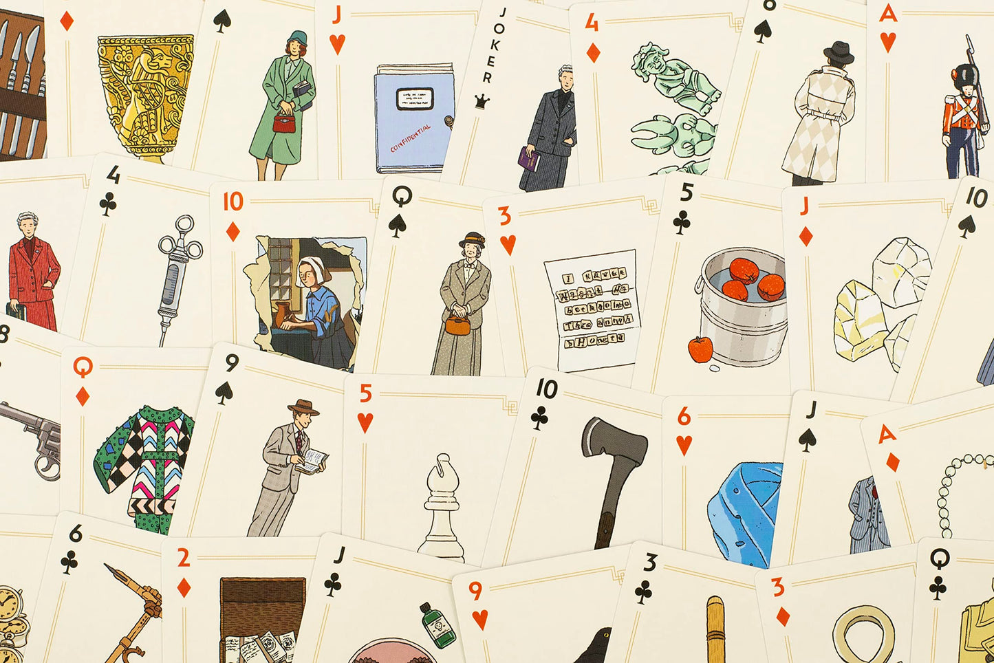 Juego de cartas Agatha Christie – Misterio en cada jugada