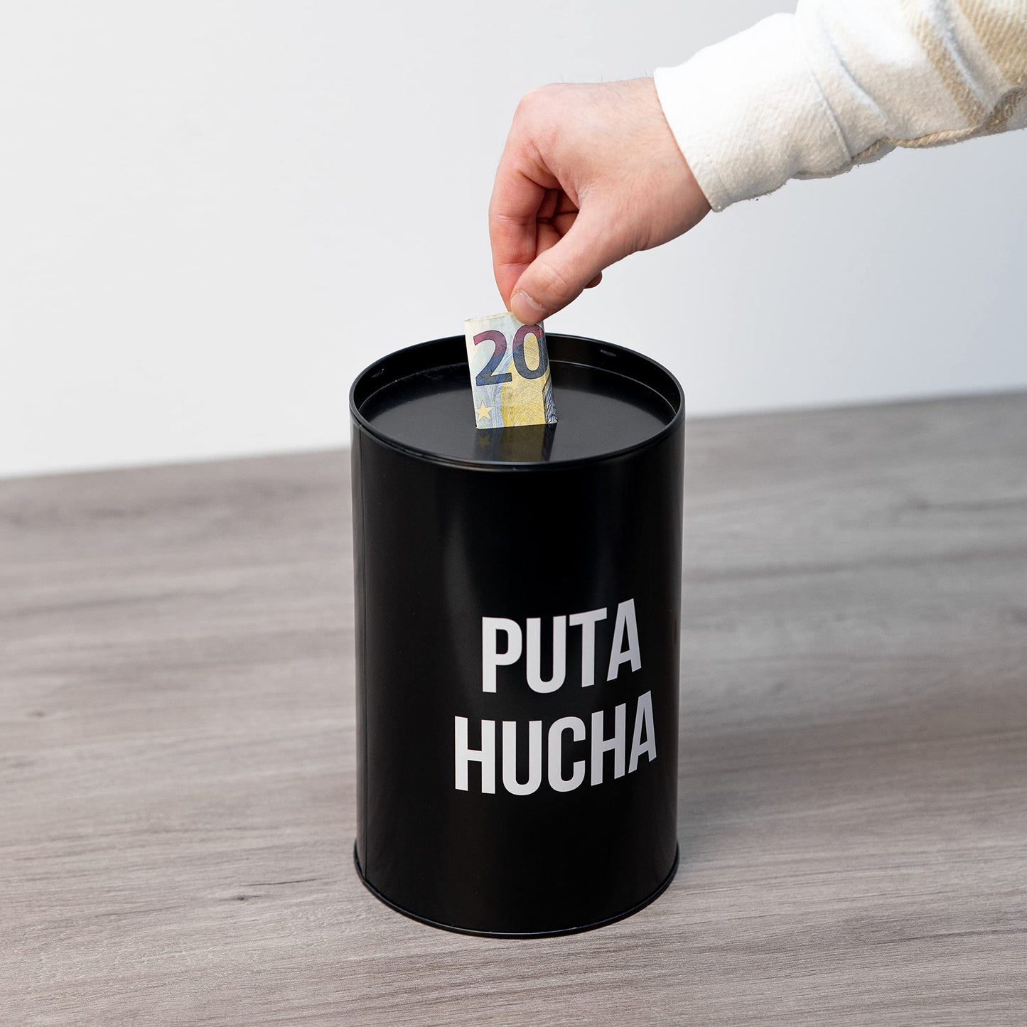 Hucha Hoy sí, mañana ya veremos – Ahorra con ironía