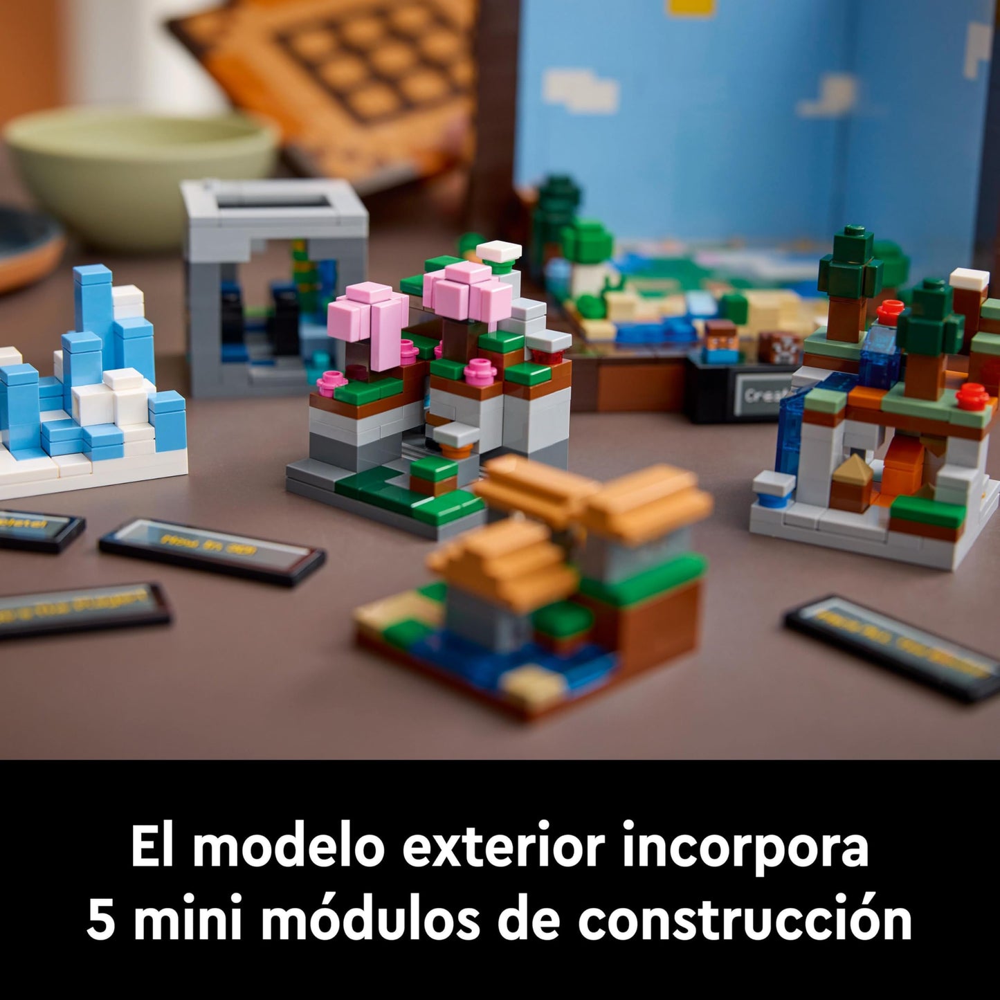 LEGO Minecraft – Explora, monta y decora tu mundo pixelado