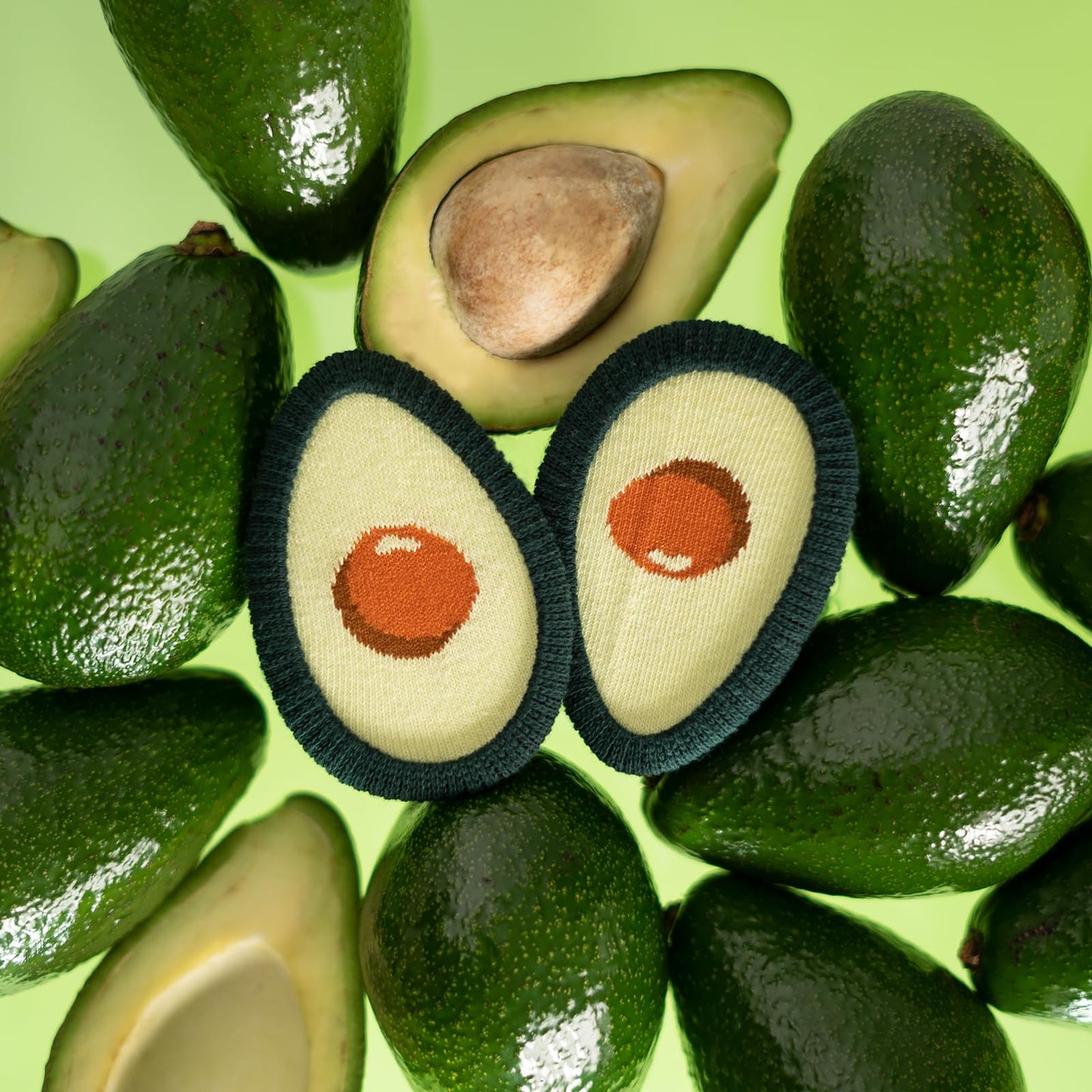 Calcetines aguacate – Frescura y diversión en cada paso