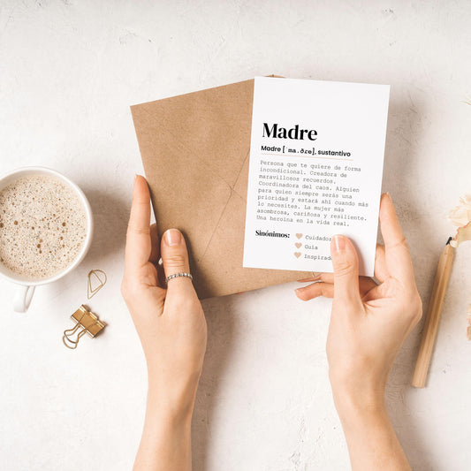 Tarjeta mamá rasca – Descubre tu sorpresa con amor