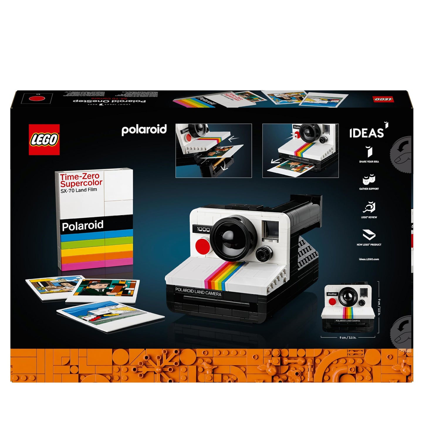 LEGO Ideas cámara Polaroid – Captura recuerdos en piezas