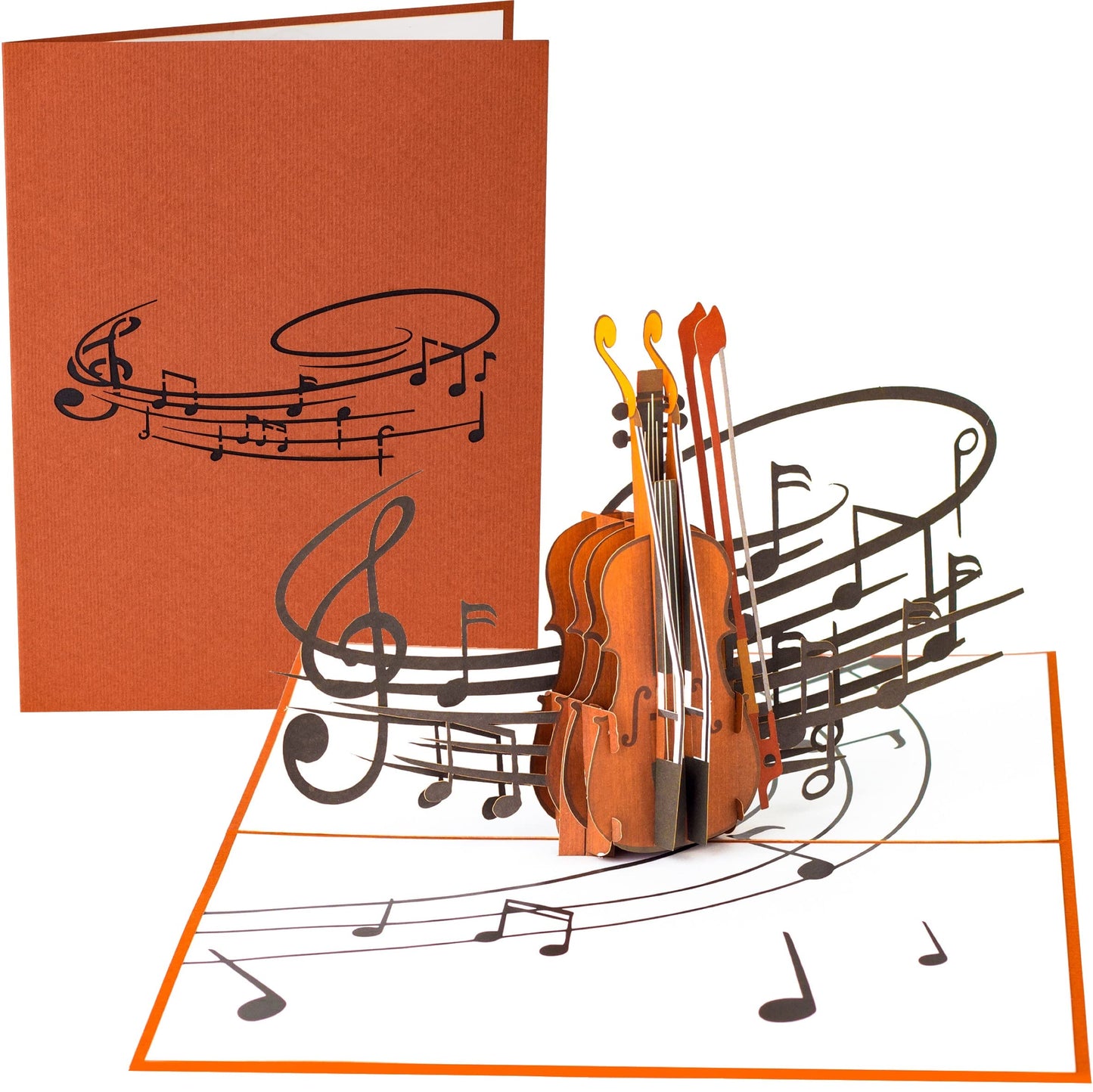 Tarjeta pop-up instrumentos – Un acorde de emoción en papel