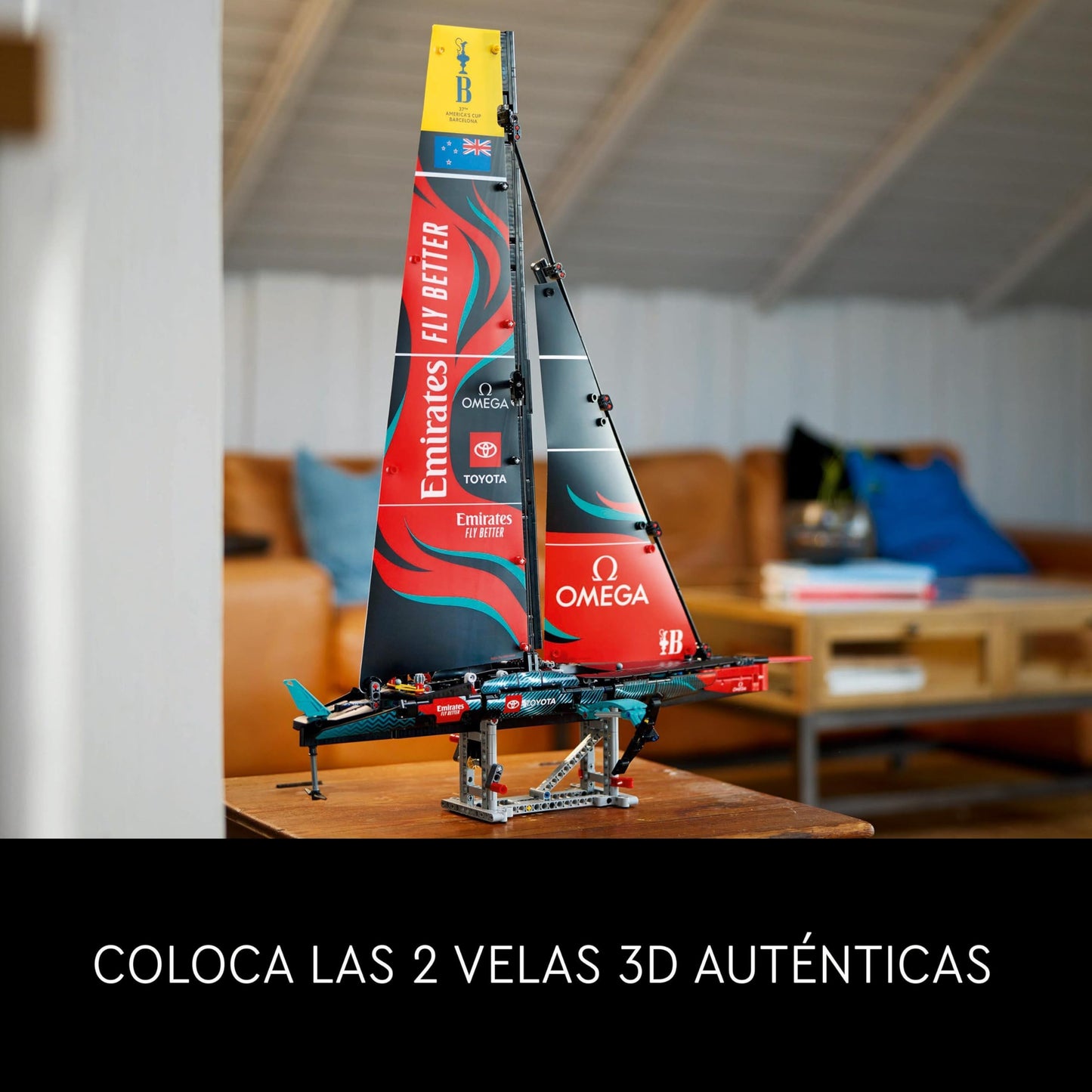LEGO Yate Emirates – Maqueta náutica Team New Zealand AC75