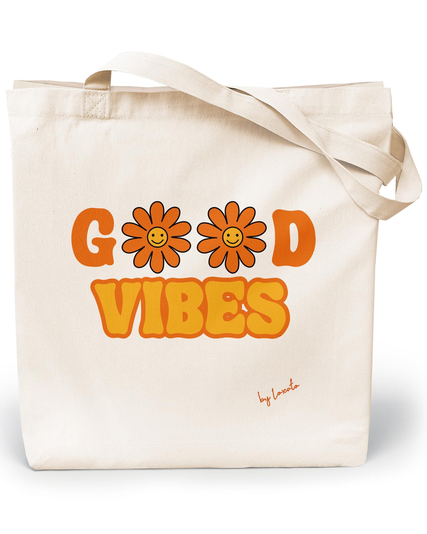 Good Vibes Only – Bolsa ecológica con vibes positivas