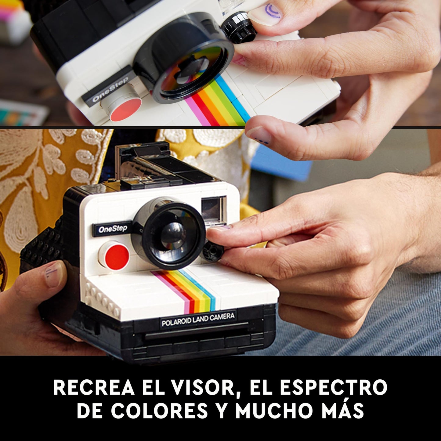 LEGO Ideas cámara Polaroid – Captura recuerdos en piezas
