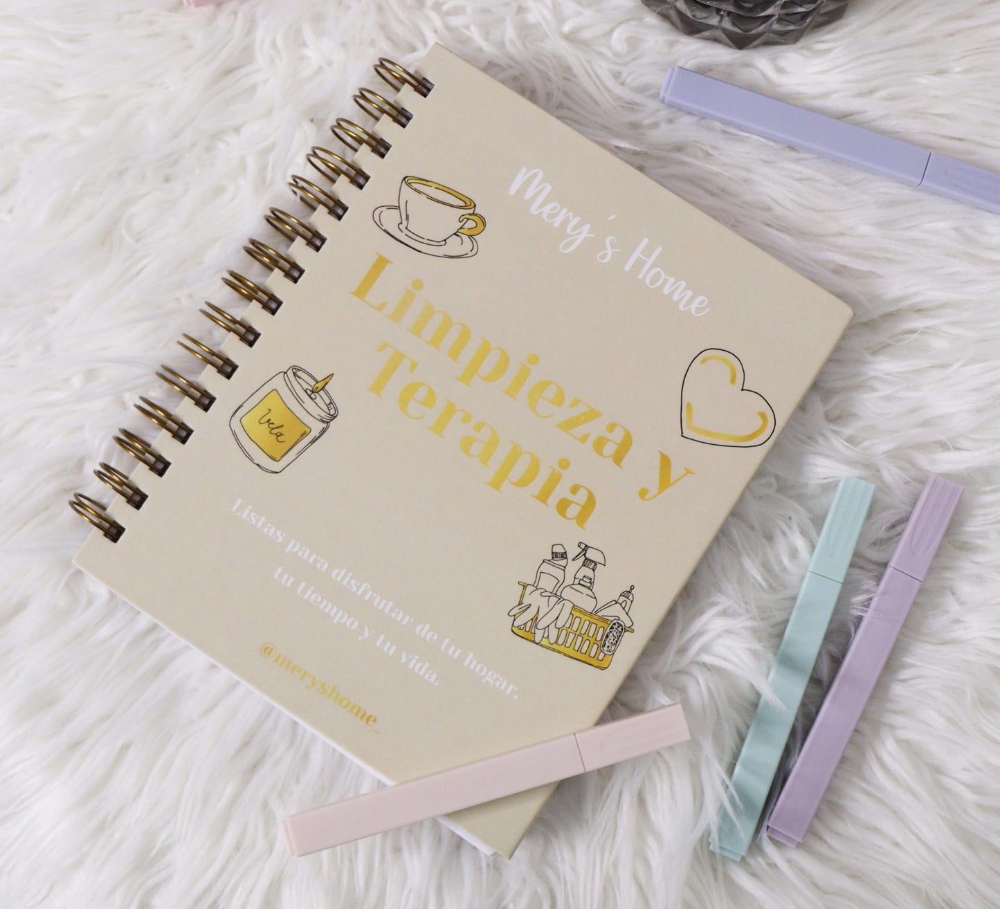 Agenda “Limpieza y Terapia” – Ordena tu hogar y tu mente sin agobios