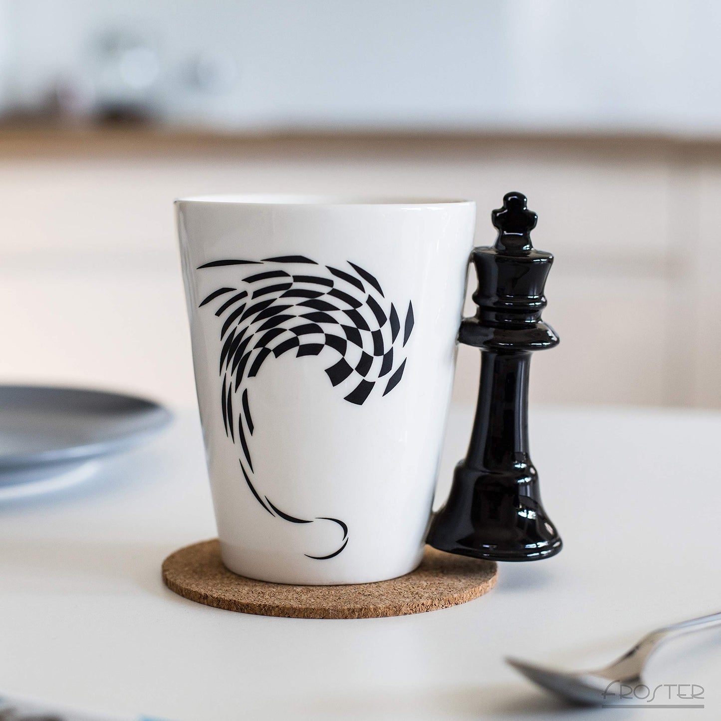 Taza rey de ajedrez – Café con jaque mate