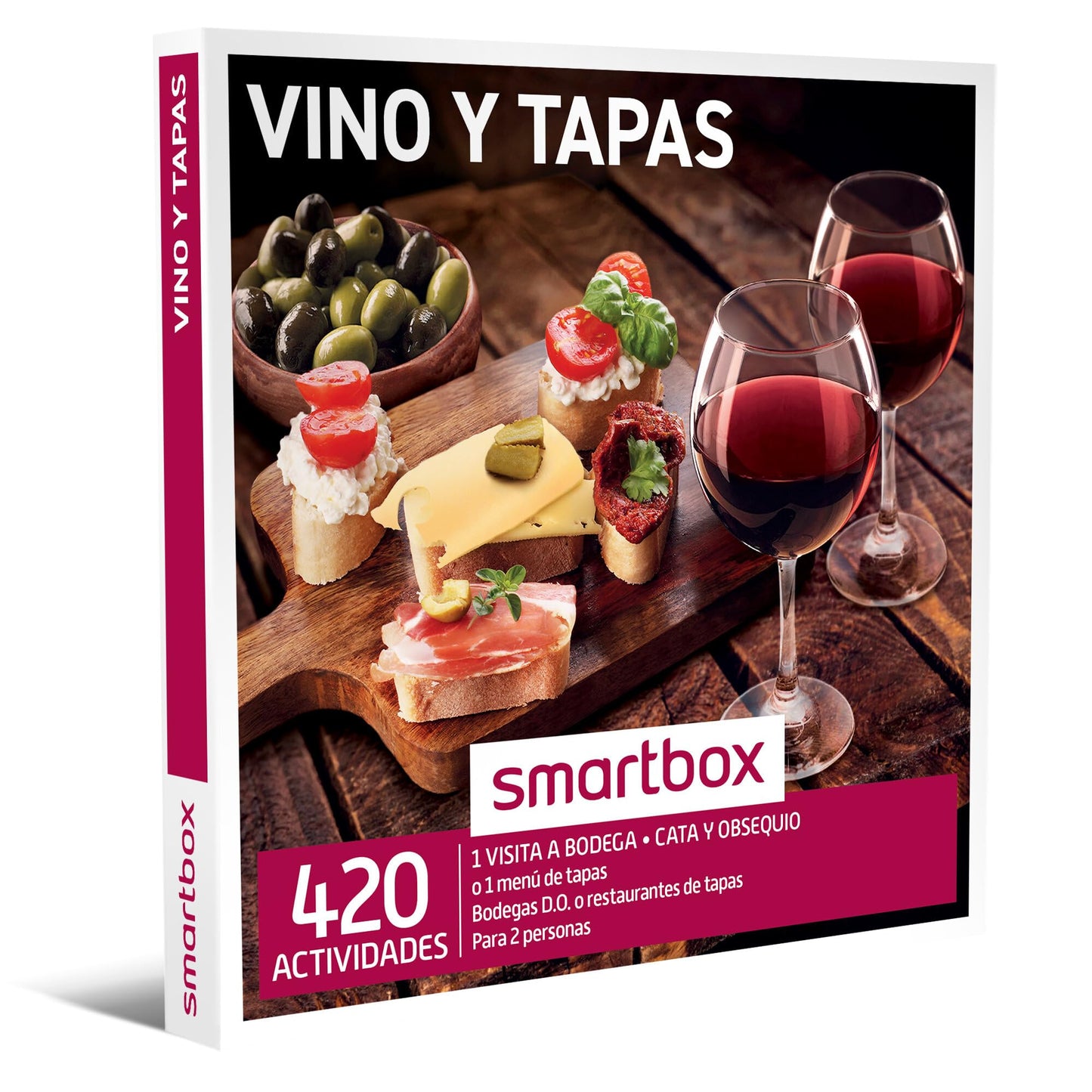 Smartbox vino y tapas – Sabor con denominación de origen