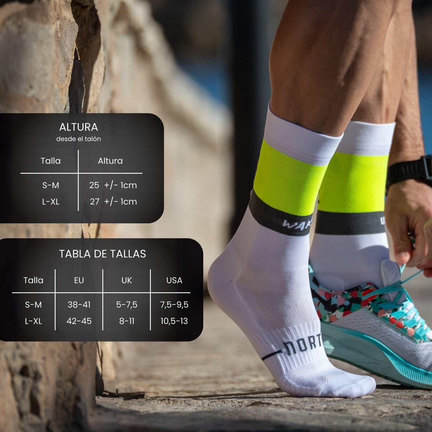 Calcetines ciclismo – Estilo pro para pedalear más
