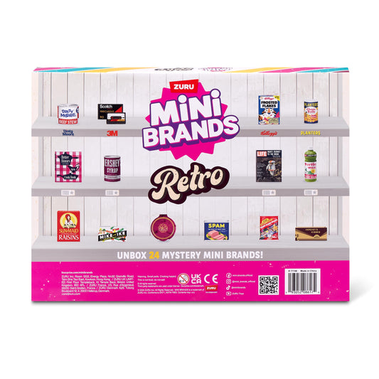 Calendario Adviento Mini Brands Retro – 24 Iconos del Supermercado