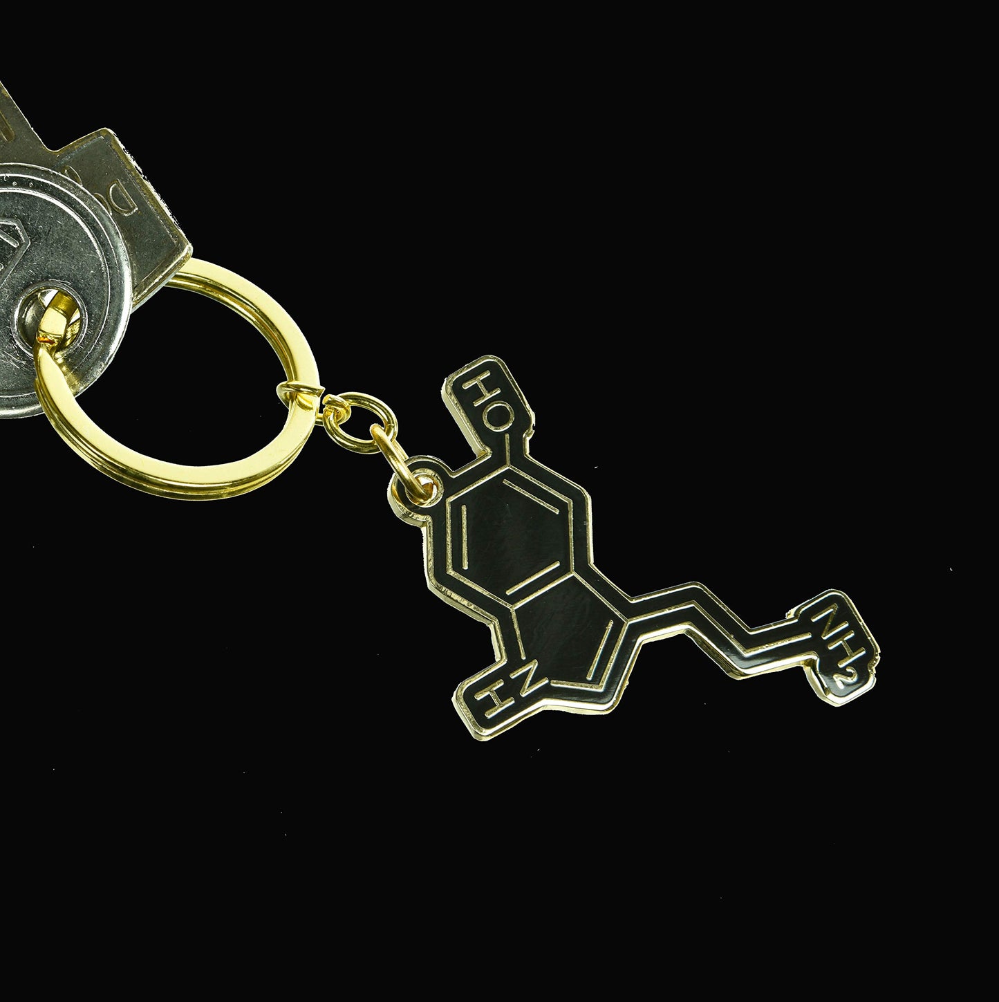 Llavero molécula serotonina – La felicidad siempre contigo