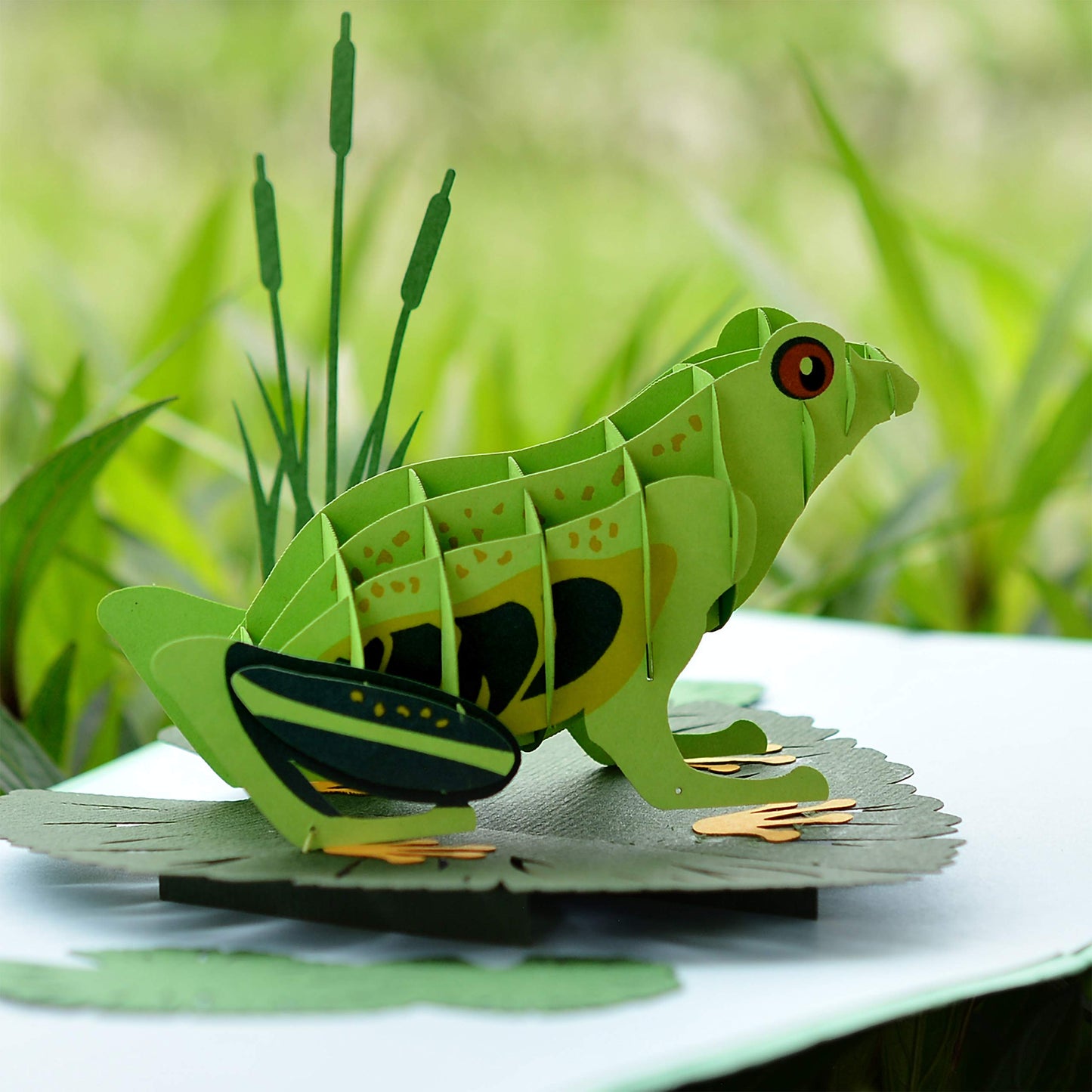 Tarjeta rana 3D – Saltos de alegría