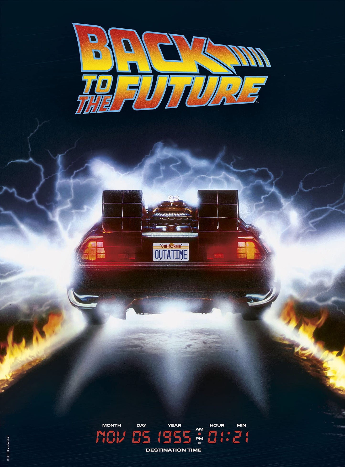 Puzzle Back to the Future – Colección Cult Movies