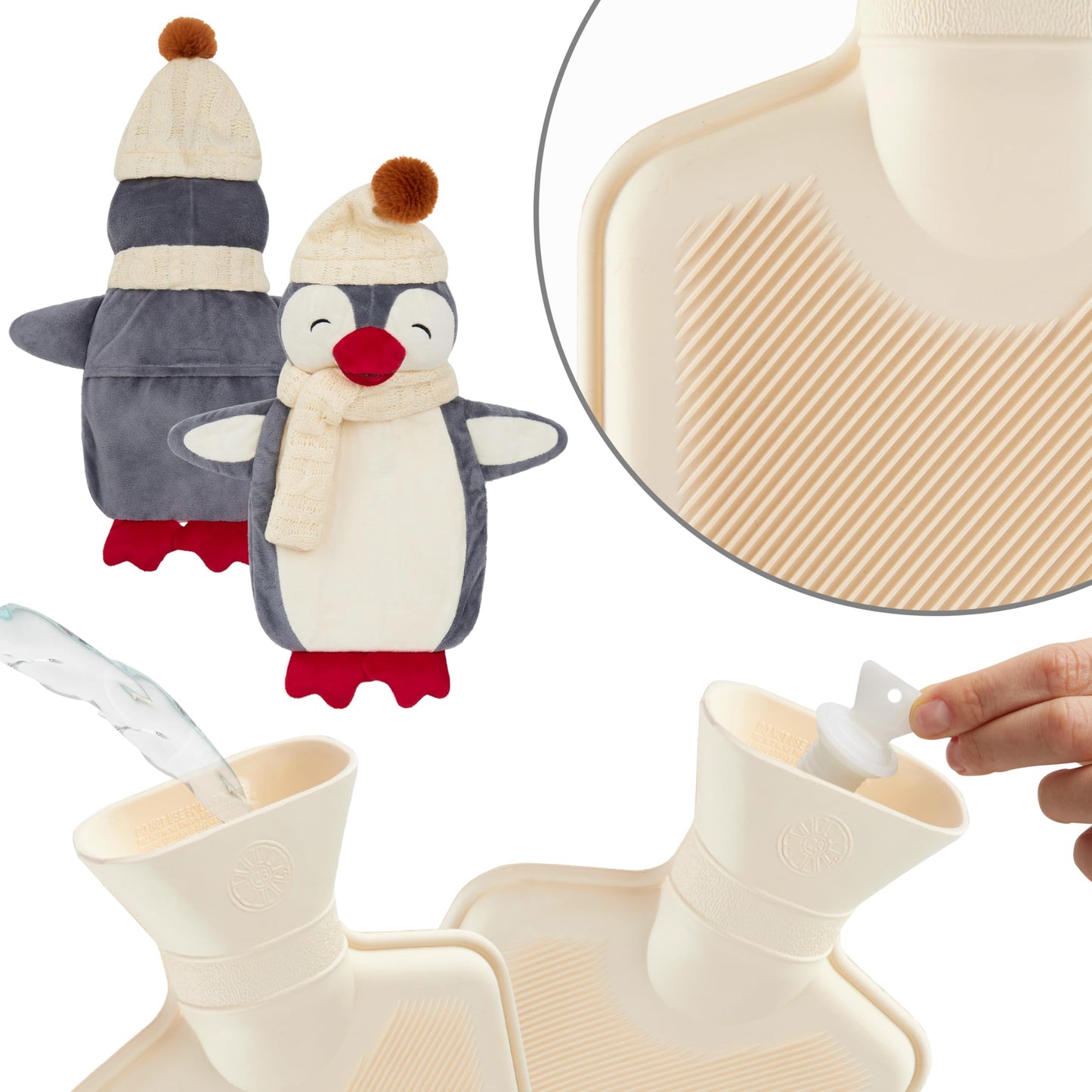 Pingüimimo – Pingüino térmico para noches frías y mimos