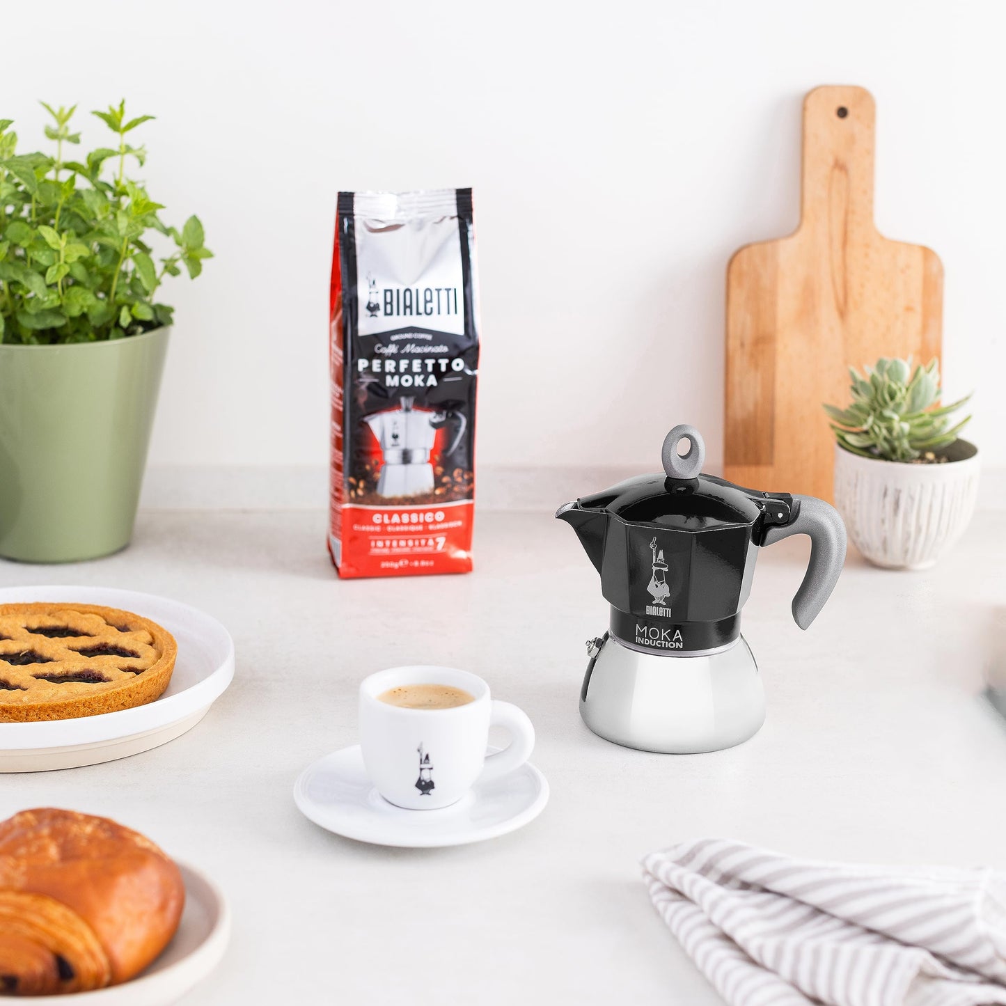 Moka Bialetti induction – Café italiano en cocinas modernas