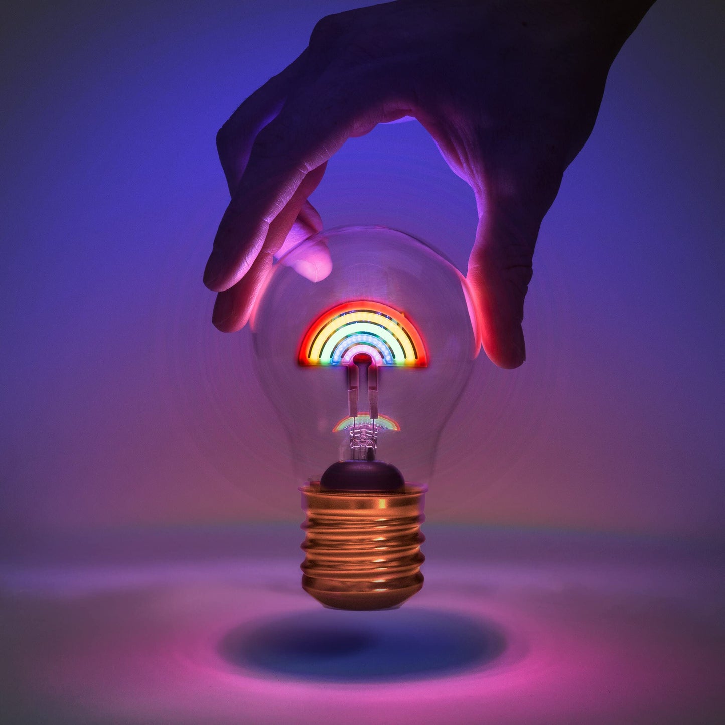 Bombilla arcoíris – Luz decorativa con efecto wow