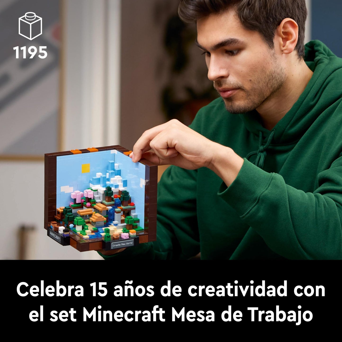 LEGO Minecraft – Explora, monta y decora tu mundo pixelado