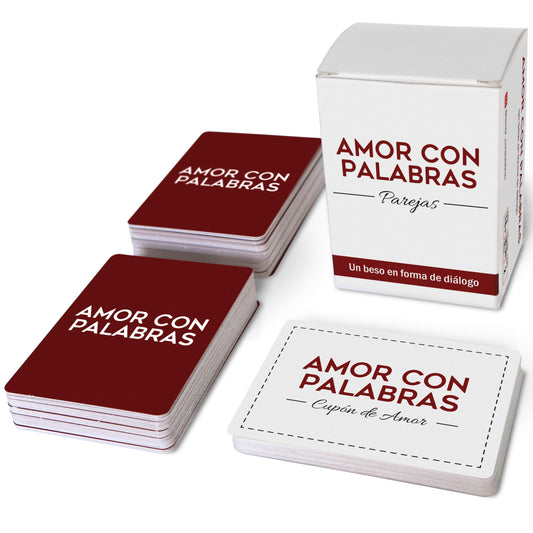 Amor con palabras (Parejas) – Juego para parejas que se escuchan