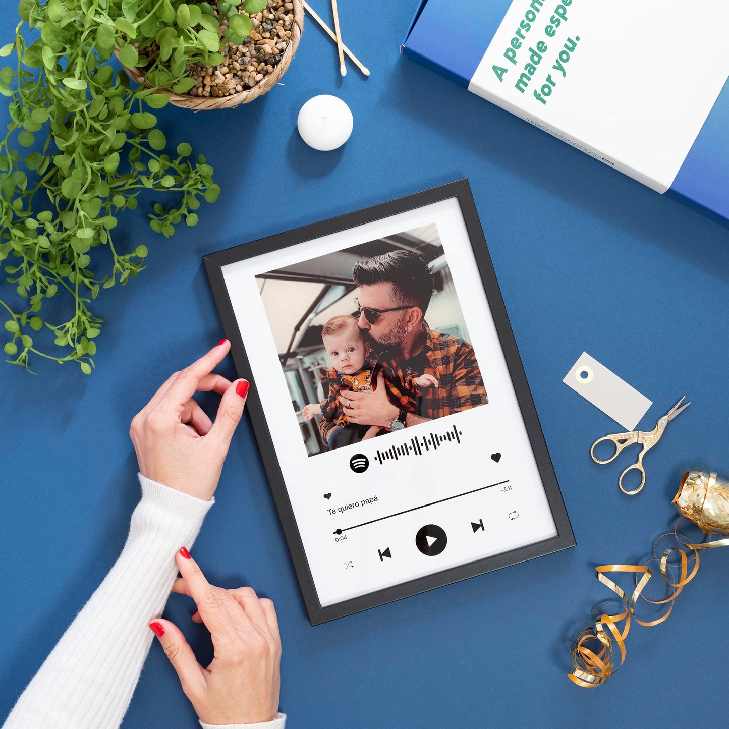 Placa Spotify personalizada – La canción de tu vida