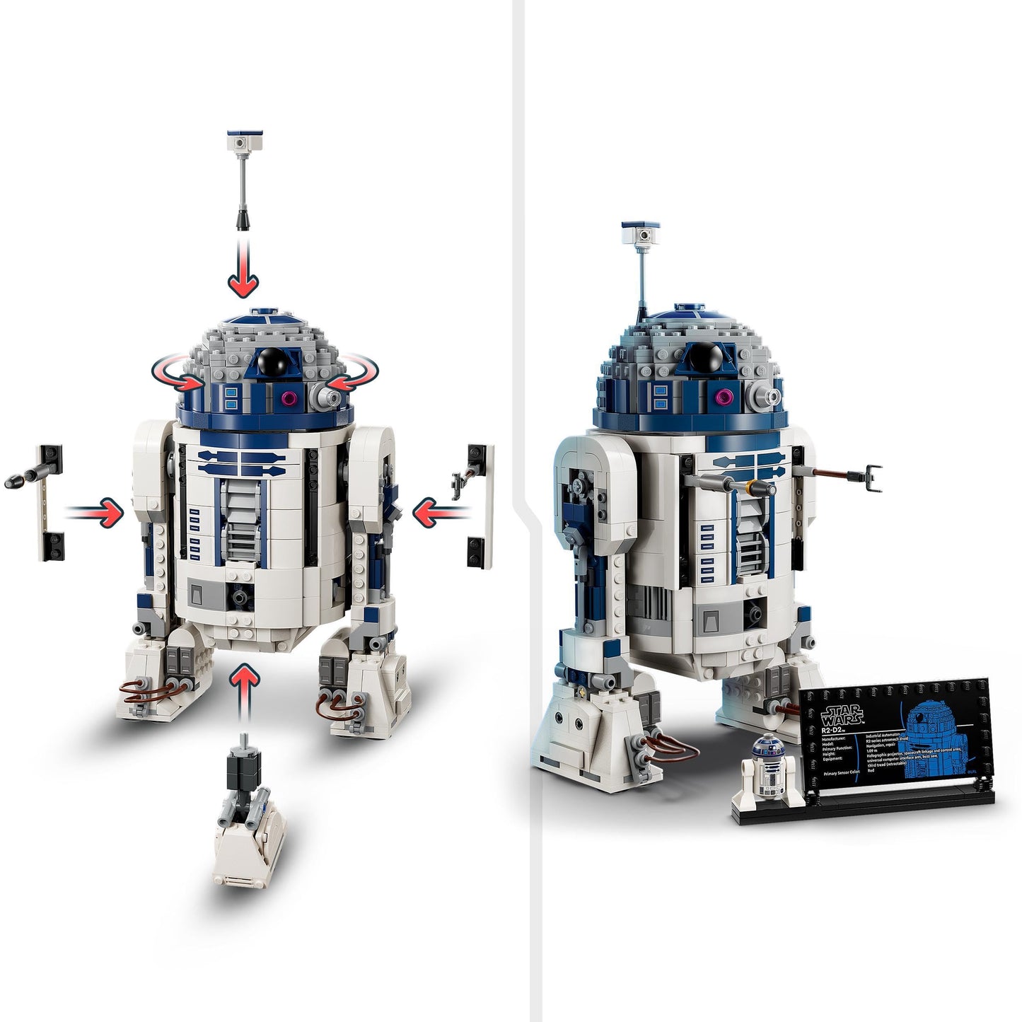 R2-D2 LEGO Star Wars – Tu droide favorito, ahora en versión construible