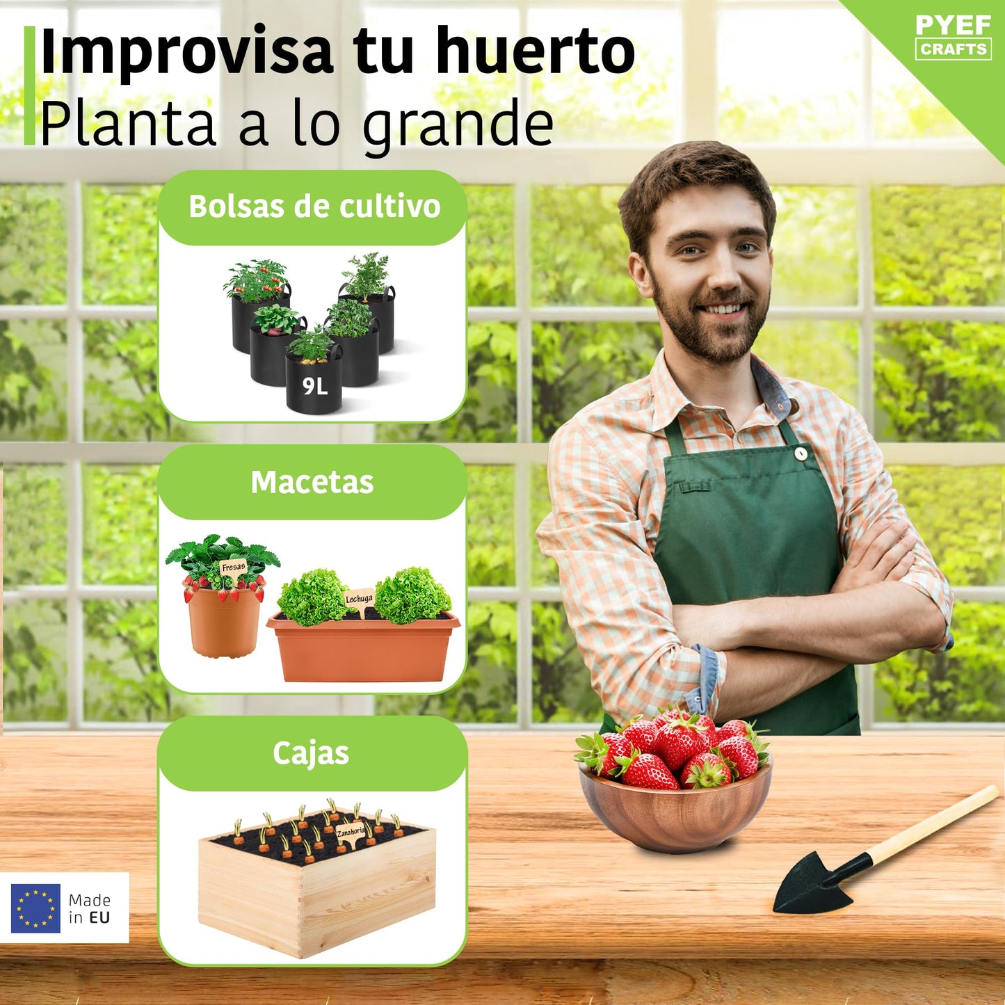 Huerto urbano terraza – Cultiva donde menos lo esperas