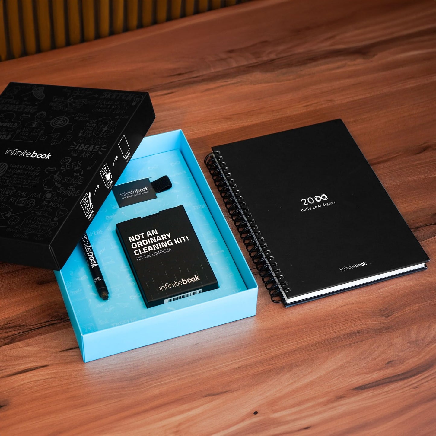 Planner reutilizable Infinitebook – Organiza, borra, repite