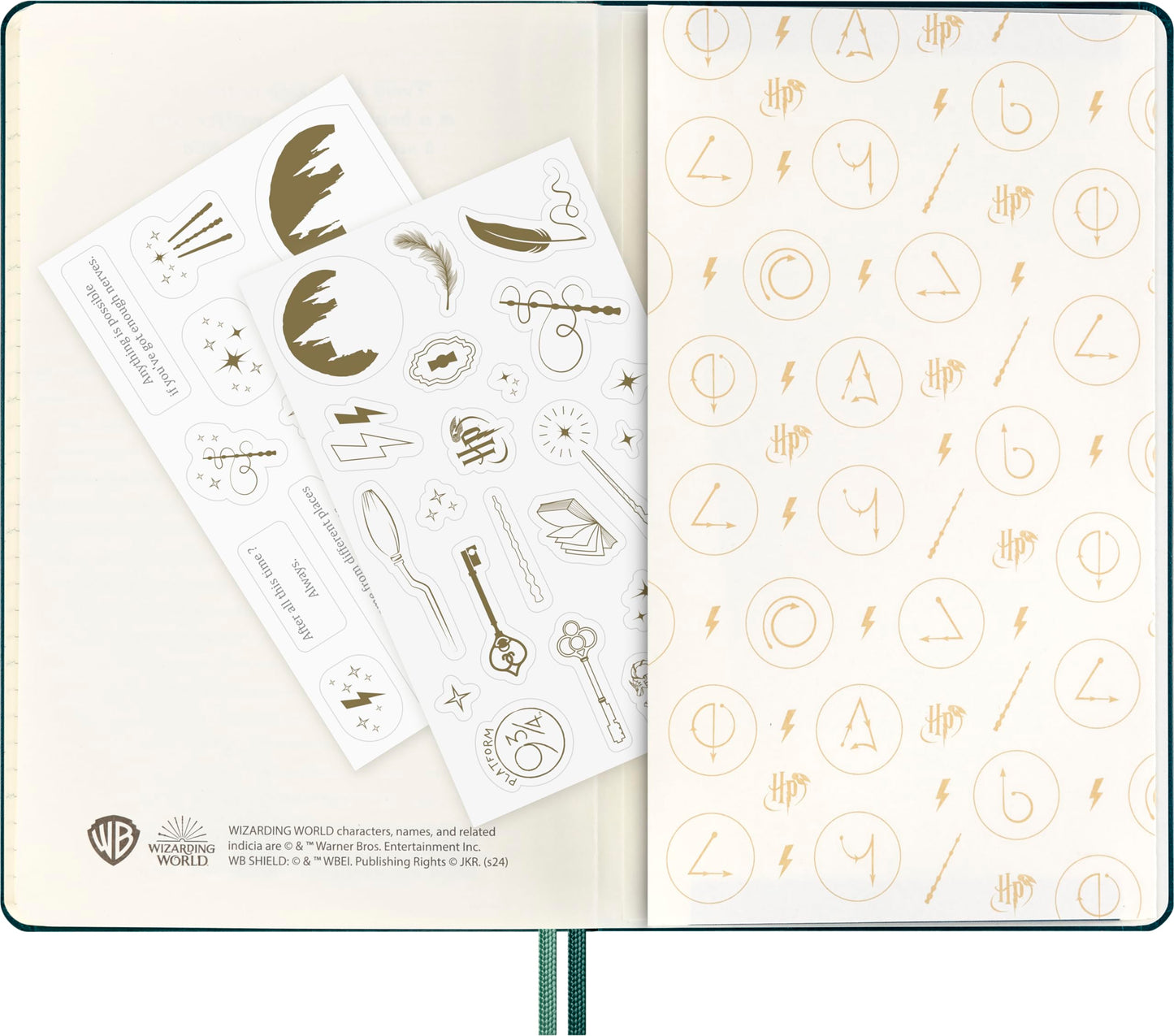 Harry Potter x Moleskine – Agenda mágica con hechizos en cada página