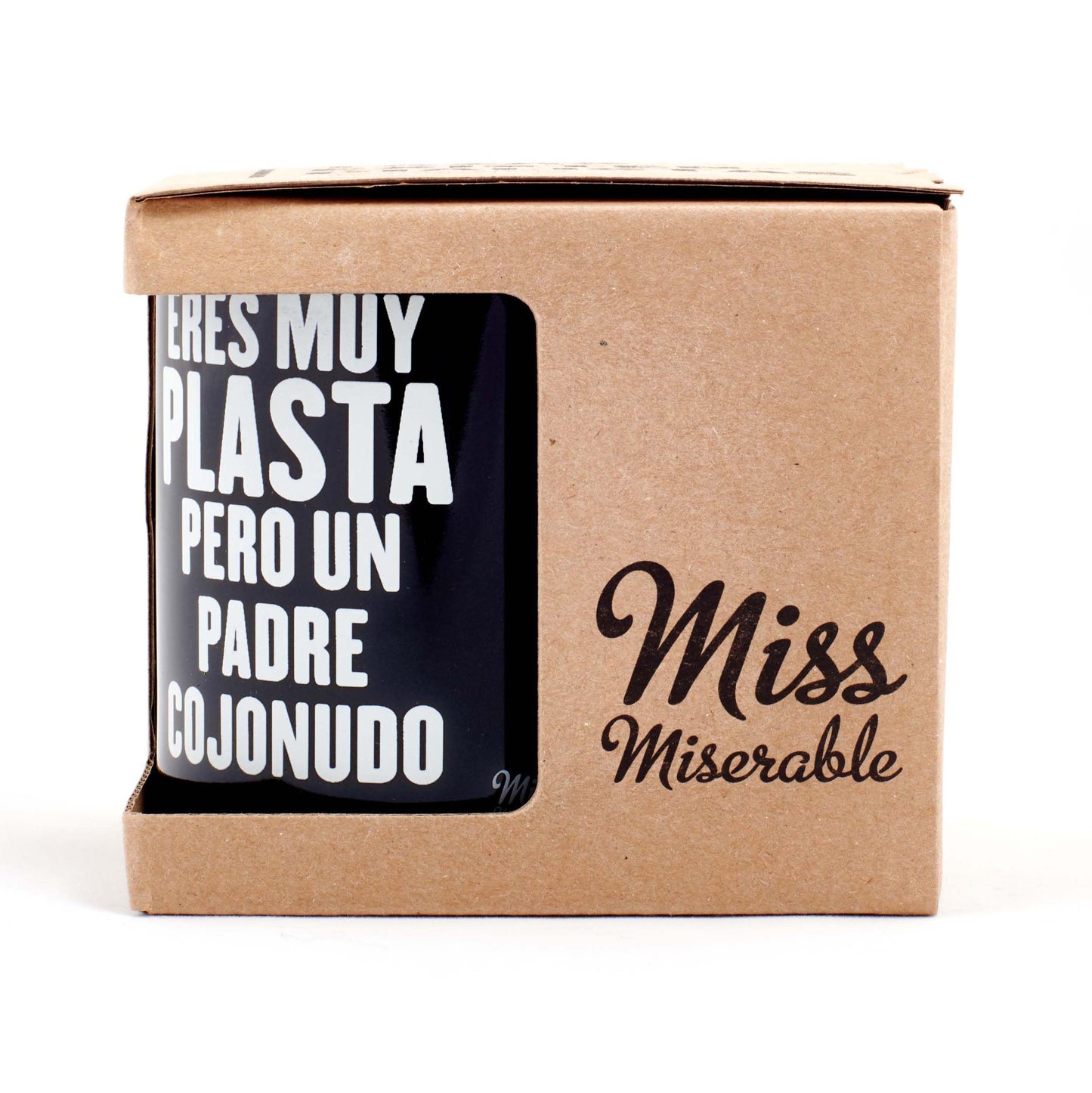 Te quiero, pesado – Taza con humor negro para padres