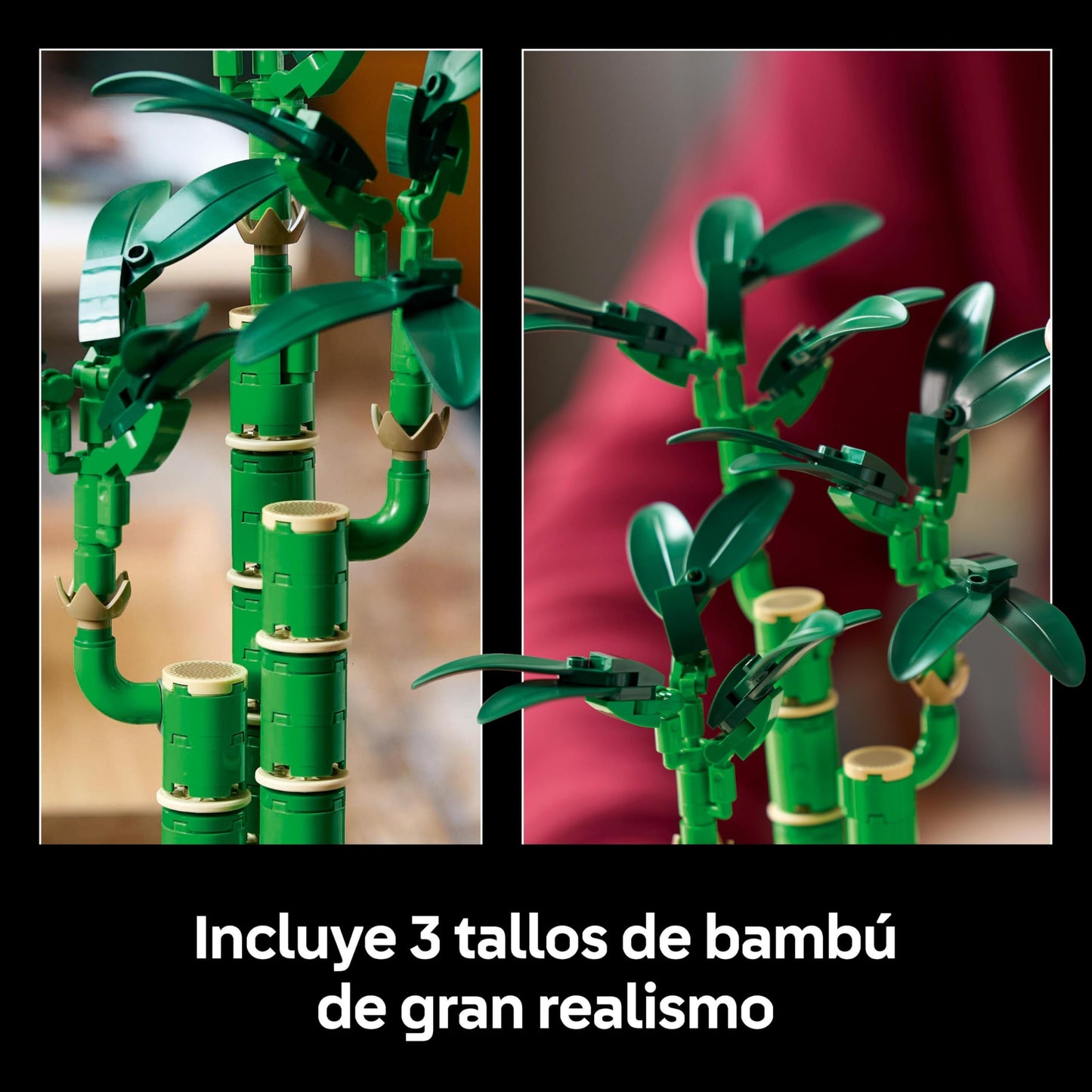 LEGO Bambú de la suerte – Monta tu propia planta de la fortuna