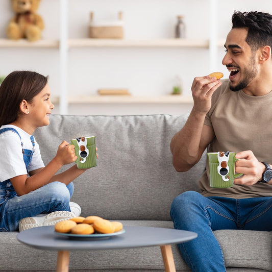 Taza gato espiando – ¡Mira quién se coló en tu taza!